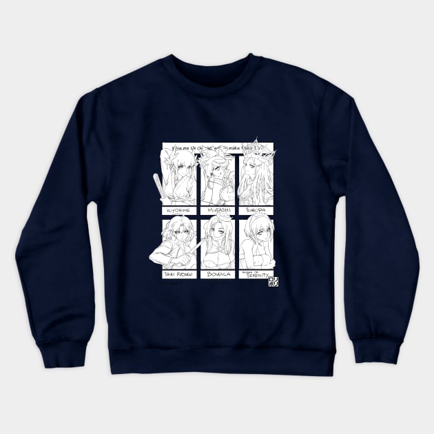 FGO SIX #01 Crewneck Sweatshirt by Jamrolypoly